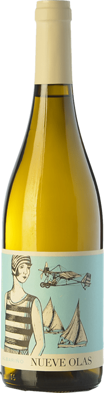 12,95 € 送料無料 | 白ワイン Nueve Olas Crianza — クリアンサ D.O. Rías Baixas ガリシア スペイン Albariño — アルバリーニョ 75 cl