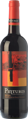 5,95 € 送料無料 | 赤ワイン Obalo Pinturas 高齢者 D.O.Ca. Rioja ラ・リオハ スペイン Tempranillo ボトル 75 cl