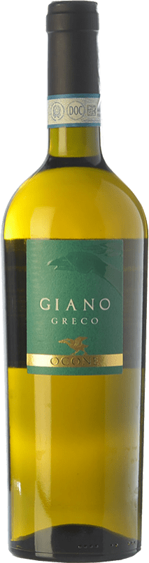 10,95 € 免费送货 | 白葡萄酒 Ocone Giano D.O.C. Sannio 坎帕尼亚 意大利 Greco — 格雷科 Eco — 生态 有机 天然 75 cl