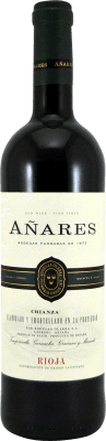7,95 € Envoi gratuit | Vin rouge Olarra Añares Crianza D.O.Ca. Rioja La Rioja Espagne Tempranillo, Grenache, Graciano, Mazuelo Bouteille 75 cl