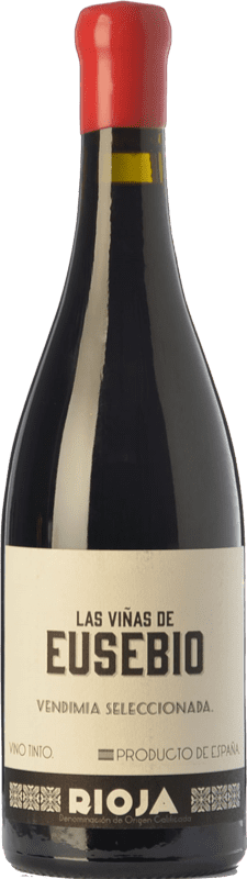 47,95 € Бесплатная доставка | Красное вино Olivier Rivière Las Viñas de Eusebio старения D.O.Ca. Rioja Ла-Риоха Испания Tempranillo бутылка 75 cl
