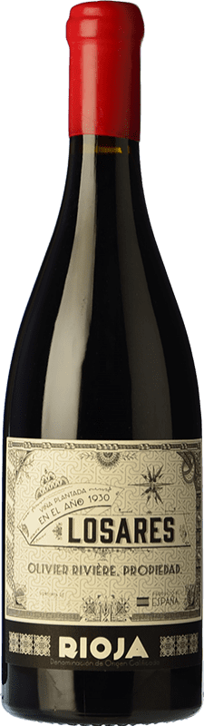 139,95 € Free Shipping | Red wine Olivier Rivière Losares Aged D.O.Ca. Rioja The Rioja Spain Tempranillo, Graciano, Mazuelo Bottle 75 cl