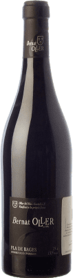 12,95 € Free Shipping | Red wine Oller del Mas Bernat Crianza D.O. Pla de Bages Catalonia Spain Merlot, Picapoll Black Bottle 75 cl