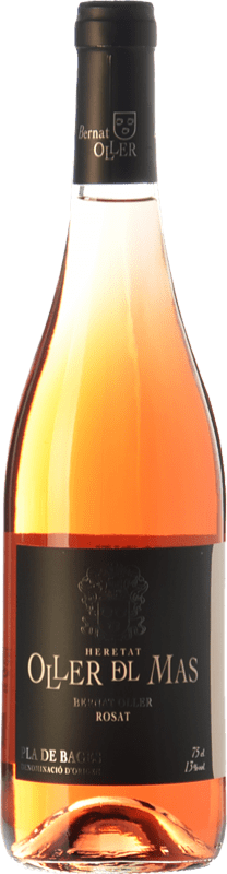 9,95 € Spedizione Gratuita | Vino rosato Oller del Mas Bernat Rosat D.O. Pla de Bages Catalogna Spagna Merlot Bottiglia 75 cl