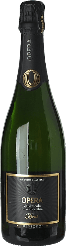27,95 € Envoi gratuit | Vin Mousseux Blanc Opera Brut D.O.C. Trento Trentin Italie Chardonnay Bouteille 75 cl