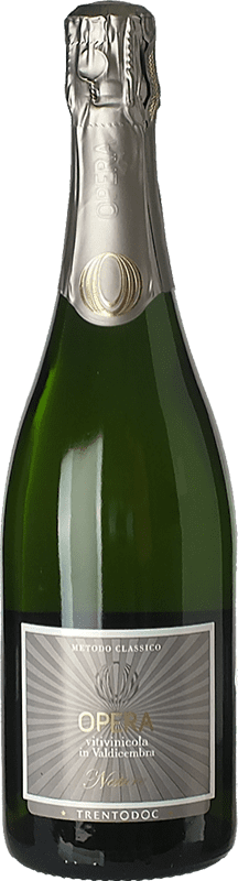 29,95 € Envoi gratuit | Vin Mousseux Blanc Opera Brut Nature D.O.C. Trento Trentin Italie Chardonnay Bouteille 75 cl