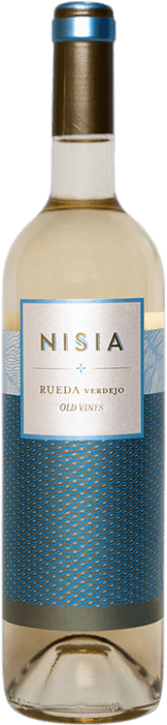 16,95 € Envio grátis | Vinho Branco Ordóñez Nisia Crianza D.O. Rueda Castela e Leão Espanha Verdejo 75 cl