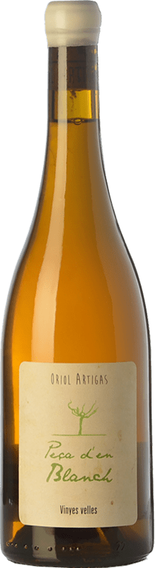 37,95 € Kostenloser Versand | Weißwein Oriol Artigas Peça d'en Blanch Blanc Spanien Xarel·lo, Pansa Rosé Flasche 75 cl