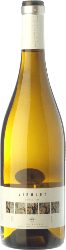 8,95 € Бесплатная доставка | Белое вино Oriol Rossell Virolet D.O. Penedès Каталония Испания Xarel·lo бутылка 75 cl