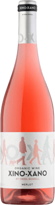 8,95 € Envio grátis | Vinho Rosé Oriol Rossell Xino Xano Jovem D.O. Penedès Catalunha Espanha Merlot, Syrah 75 cl