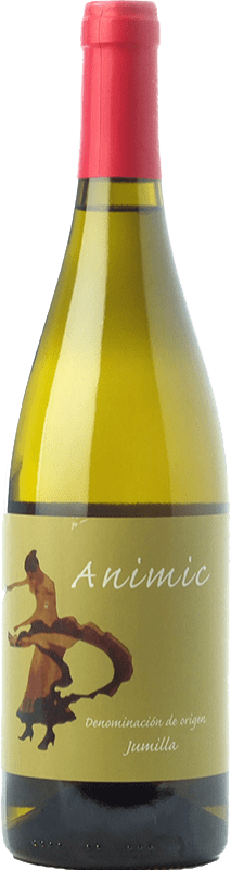7,95 € Envio grátis | Vinho branco Orowines Anímic D.O. Jumilla Castela-Mancha Espanha Mascate Grão Pequeno Garrafa 75 cl
