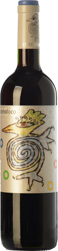 5,95 € Envío gratis | Vino tinto Orowines Comoloco Joven D.O. Jumilla Castilla la Mancha España Monastrell Botella 75 cl