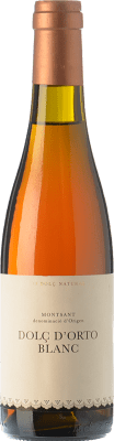 24,95 € 免费送货 | 甜酒 Orto Dolç Blanc D.O. Montsant 加泰罗尼亚 西班牙 Grenache White, Macabeo, Picapoll 半瓶 37 cl