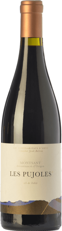 32,95 € Free Shipping | Red wine Orto Les Pujoles Aged D.O. Montsant Catalonia Spain Tempranillo Bottle 75 cl