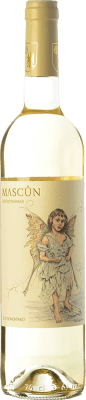 8,95 € Envio grátis | Vinho branco Osca Mascún D.O. Somontano Aragão Espanha Gewürztraminer Garrafa 75 cl