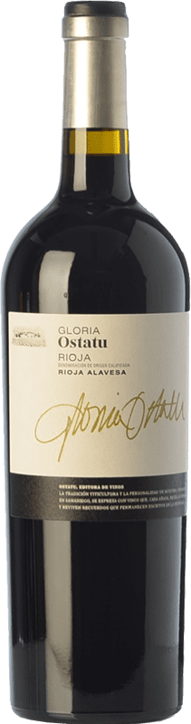 43,95 € Envio grátis | Vinho tinto Ostatu Gloria Reserva D.O.Ca. Rioja La Rioja Espanha Tempranillo Garrafa 75 cl