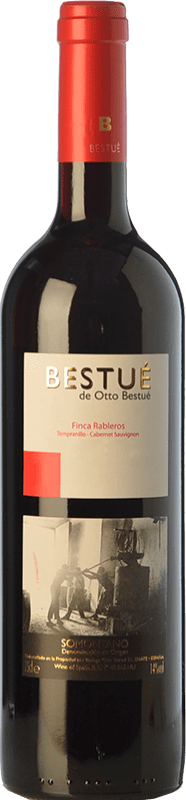 10,95 € 免费送货 | 红酒 Otto Bestué Finca Rableros 年轻的 D.O. Somontano 阿拉贡 西班牙 Tempranillo, Cabernet Sauvignon 瓶子 75 cl