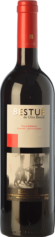 9,95 € Kostenloser Versand | Rotwein Otto Bestué Finca Rableros Jung D.O. Somontano Aragón Spanien Tempranillo, Cabernet Sauvignon Flasche 75 cl