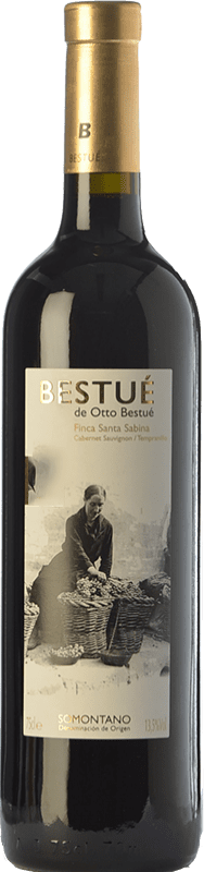 16,95 € Free Shipping | Red wine Otto Bestué Finca Santa Sabina Aged D.O. Somontano Aragon Spain Tempranillo, Cabernet Sauvignon Bottle 75 cl