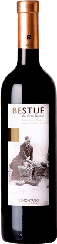 18,95 € Kostenloser Versand | Rotwein Otto Bestué Finca Santa Sabina Alterung D.O. Somontano Aragón Spanien Tempranillo, Cabernet Sauvignon Flasche 75 cl