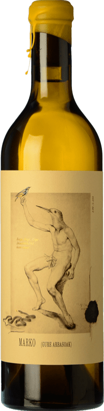 29,95 € Free Shipping | White wine Oxer Wines Marko Selección Especial Aged D.O. Bizkaiko Txakolina Basque Country Spain Hondarribi Zuri, Petit Manseng, Hondarribi Zerratia Bottle 75 cl