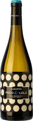 14,95 € Envío gratis | Vino blanco Paco & Lola D.O. Rías Baixas Galicia España Albariño Botella 75 cl
