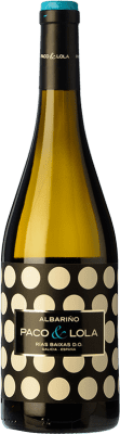 14,95 € 免费送货 | 白酒 Paco & Lola D.O. Rías Baixas 加利西亚 西班牙 Albariño 瓶子 75 cl