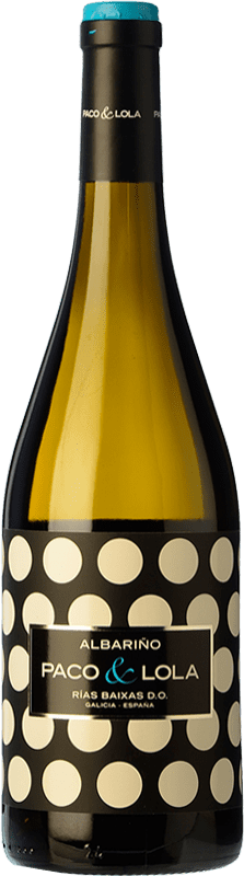 14,95 € Envio grátis | Vinho Branco Paco & Lola D.O. Rías Baixas Galiza Espanha Albariño — Albarinho 75 cl