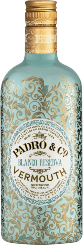 13,95 € Free Shipping | Vermouth Padró Blanco Reserve Catalonia Spain Bottle 75 cl