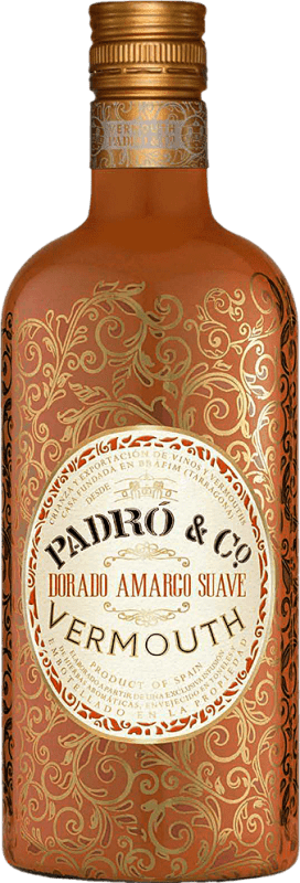 13,95 € Spedizione Gratuita | Vermut Padró Dorado Amargo Suave Catalogna Spagna Bottiglia 75 cl