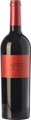 4,95 € Free Shipping | Red wine Padró Capitol Crianza D.O. Tarragona Catalonia Spain Tempranillo, Merlot Bottle 75 cl
