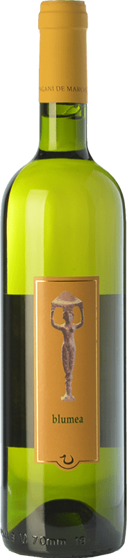 13,95 € Envío gratis | Vino blanco Pagani de Marchi Blumea I.G.T. Toscana Toscana Italia Vermentino Botella 75 cl