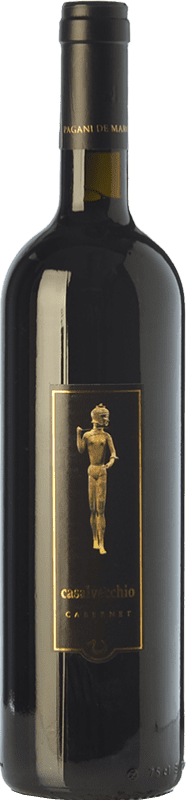 28,95 € Kostenloser Versand | Rotwein Pagani de Marchi Casalvecchio I.G.T. Toscana Toskana Italien Cabernet Sauvignon Flasche 75 cl