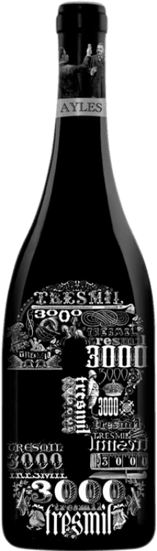 29,95 € Envoi gratuit | Vin Rouge Pago de Aylés Tres de 3000 Crianza D.O. Cariñena Aragon Espagne Merlot, Garnacha — Grenache, Cabernet Sauvignon Bouteille 75 cl