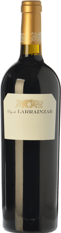 23,95 € Free Shipping | Red wine Pago de Larrainzar Aged D.O. Navarra Navarre Spain Tempranillo, Merlot, Cabernet Sauvignon Bottle 75 cl