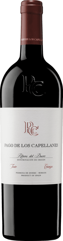 33,95 € Free Shipping | Red Wine Pago de los Capellanes Crianza — Aged D.O. Ribera del Duero Castilla y León Spain Tempranillo Bottle 75 cl