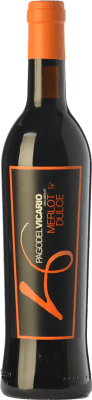 8,95 € Бесплатная доставка | Сладкое вино Pago del Vicario I.G.P. Vino de la Tierra de Castilla Кастилья-Ла-Манча Испания Merlot — Мерло Средняя бутылка 50 cl