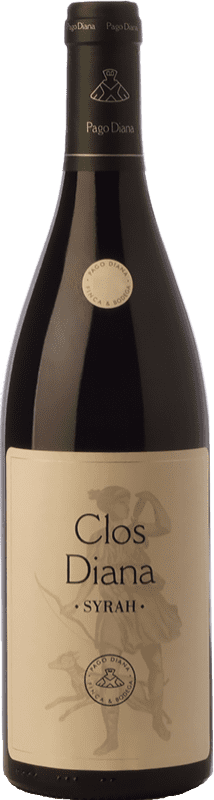 13,95 € 免费送货 | 红酒 Pago Diana Clos 岁 D.O. Catalunya 加泰罗尼亚 西班牙 Syrah 瓶子 75 cl