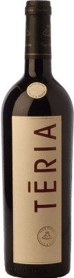 16,95 € Spedizione Gratuita | Vino rosso Pago Diana Teria Crianza D.O. Catalunya Catalogna Spagna Tempranillo, Merlot, Cabernet Sauvignon Bottiglia 75 cl