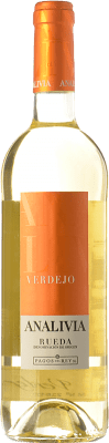 9,95 € Бесплатная доставка | Белое вино Pagos del Rey Analivia Молодой D.O. Rueda Кастилия-Леон Испания Verdejo бутылка 75 cl