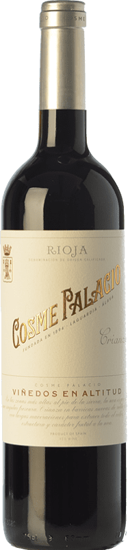 19,95 € 送料無料 | 赤ワイン Cosme Palacio 高齢者 D.O.Ca. Rioja ラ・リオハ スペイン Tempranillo ボトル 75 cl