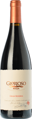 24,95 € Бесплатная доставка | Красное вино Palacio Glorioso Гранд Резерв D.O.Ca. Rioja Ла-Риоха Испания Tempranillo бутылка 75 cl