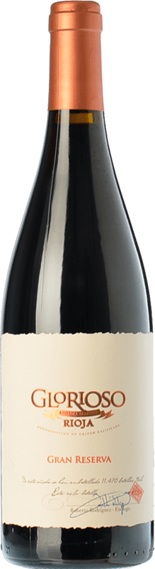 26,95 € Free Shipping | Red Wine Palacio Glorioso Grand Reserve — Long Barrel-Aged D.O.Ca. Rioja The Rioja Spain Tempranillo Bottle 75 cl