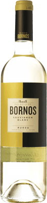 9,95 € Spedizione Gratuita | Vino bianco Palacio de Bornos D.O. Rueda Castilla y León Spagna Sauvignon Bianca Bottiglia 75 cl