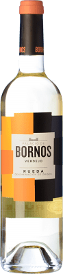 7,95 € 免费送货 | 白酒 Palacio de Bornos D.O. Rueda 卡斯蒂利亚莱昂 西班牙 Verdejo 瓶子 75 cl