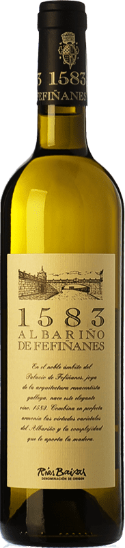 36,95 € Envoi gratuit | Vin Blanc Palacio de Fefiñanes 1583 Crianza D.O. Rías Baixas Galice Espagne Albariño — Albarinho 75 cl