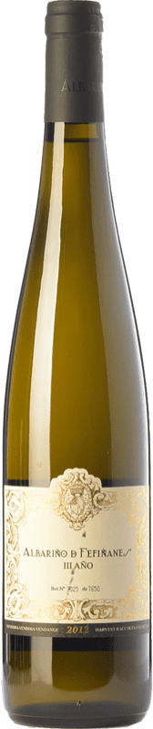 52,95 € Бесплатная доставка | Белое вино Palacio de Fefiñanes de Fefiñanes III Año D.O. Rías Baixas Галисия Испания Albariño бутылка 75 cl