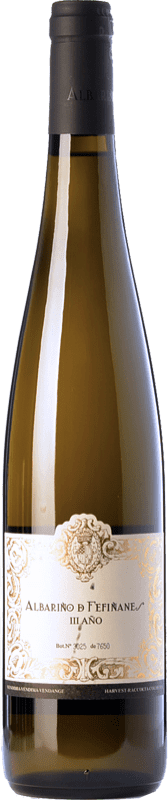 54,95 € Envío gratis | Vino Blanco Palacio de Fefiñanes III Año D.O. Rías Baixas Galicia España Albariño 75 cl