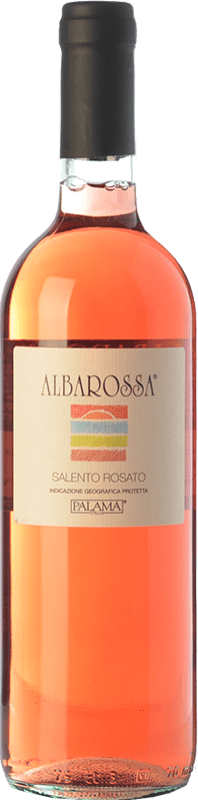 8,95 € 免费送货 | 玫瑰酒 Palamà Albarossa Rosato I.G.T. Salento 坎帕尼亚 意大利 Negroamaro 瓶子 75 cl