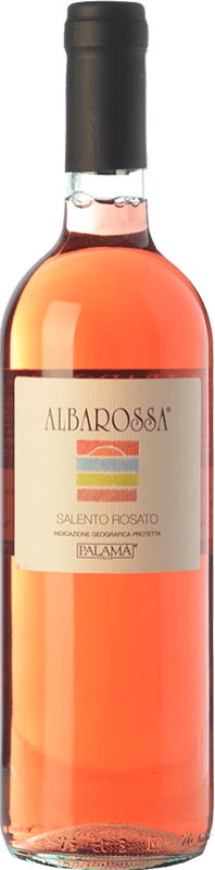 8,95 € Free Shipping | Rosé Wine Palamà Albarossa I.G.T. Salento Campania Italy Negroamaro Bottle 75 cl